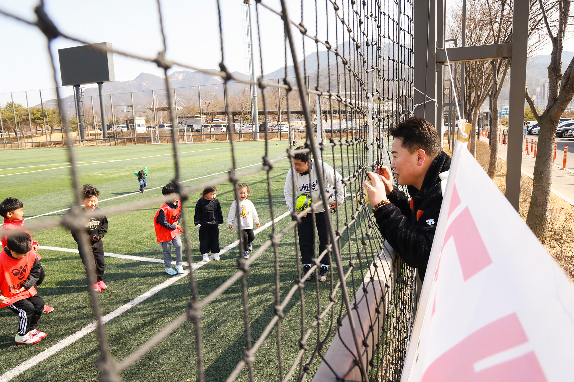 유아축구교실 연습 방문