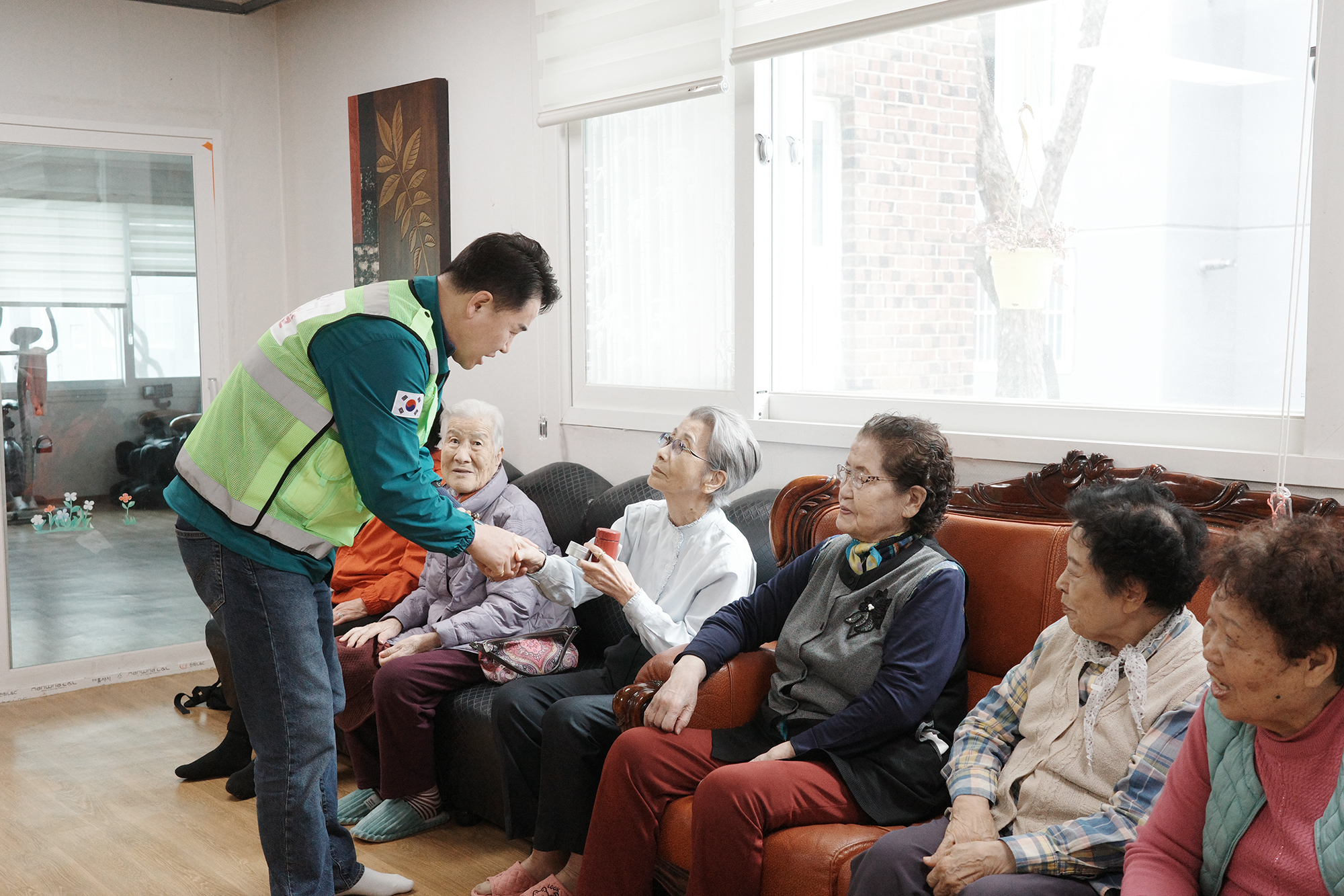 쌍문4동 경로당 순회점검