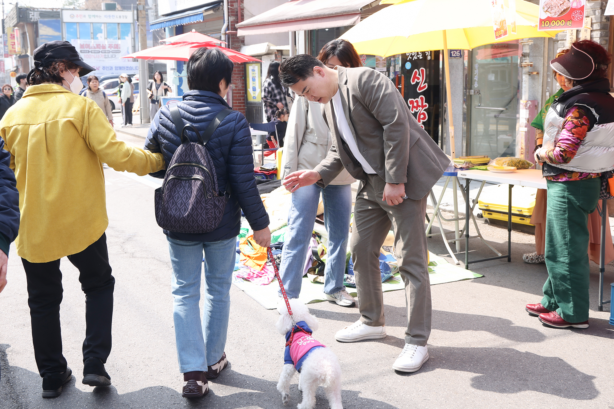 노해랑길 상점가 이웃돕기 바자회