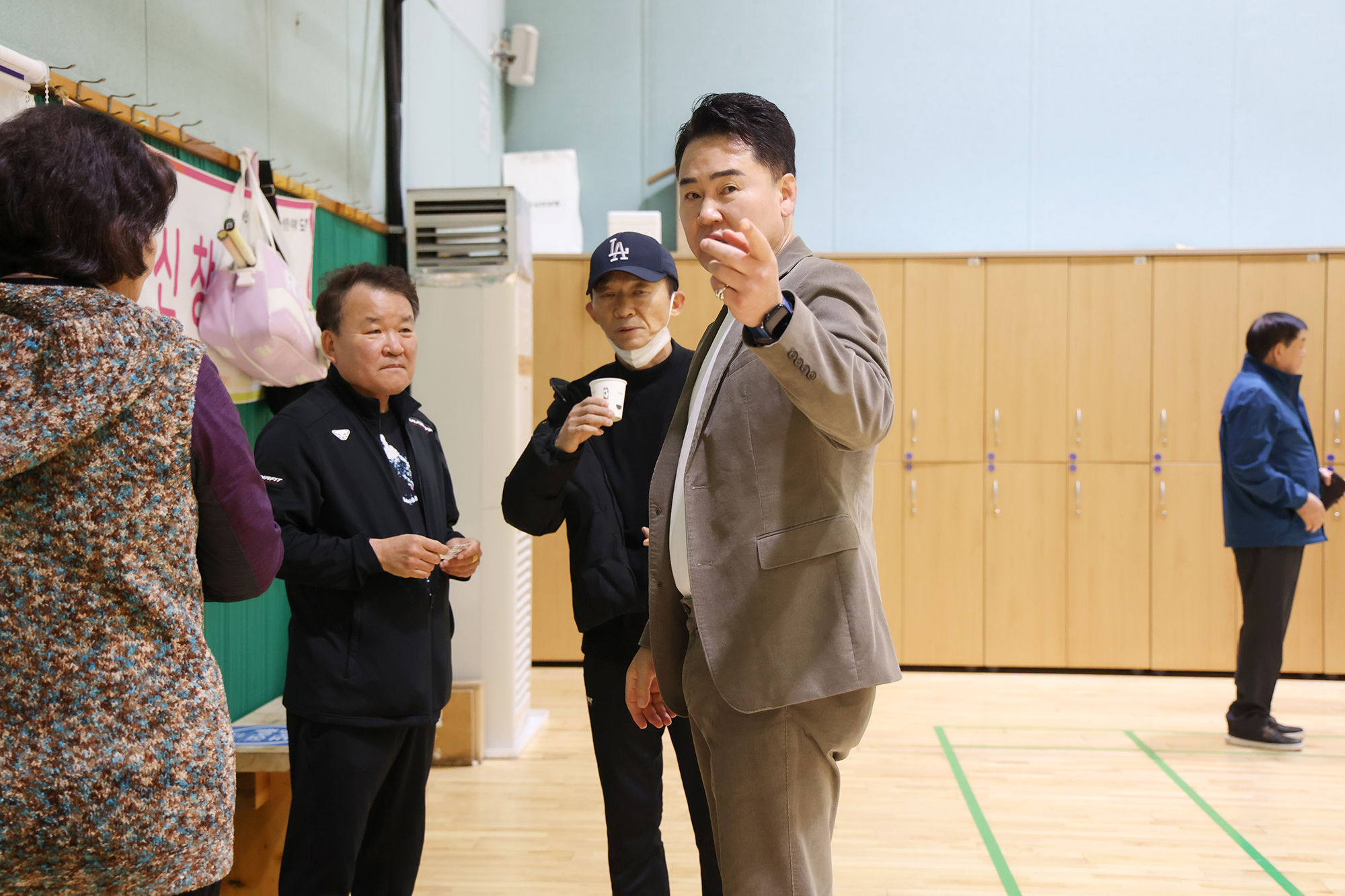 신창 배드민턴클럽 회장 이취임식
