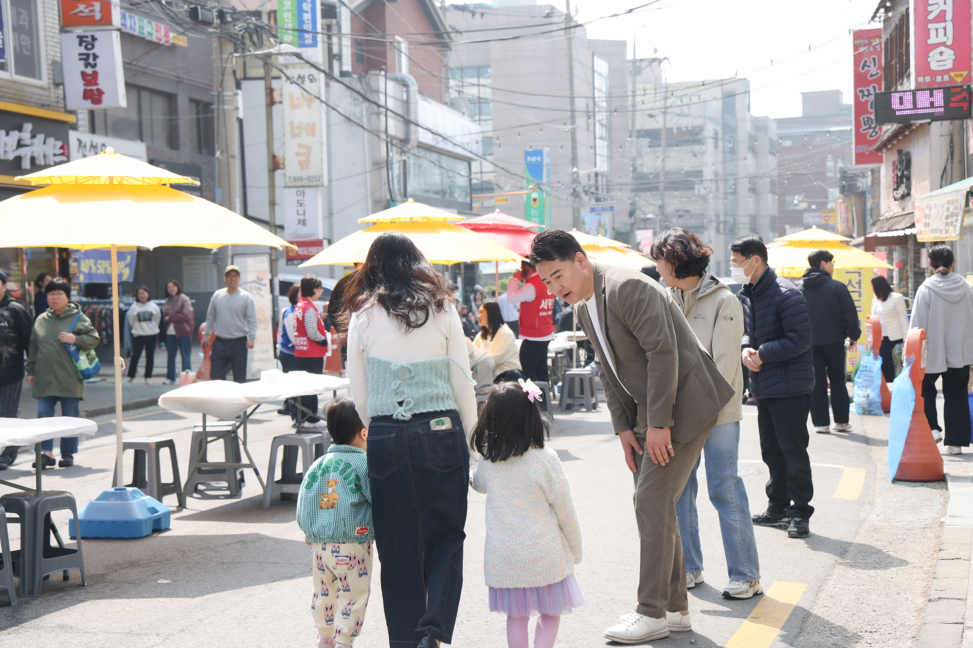 노해랑길 상점가 이웃돕기 바자회