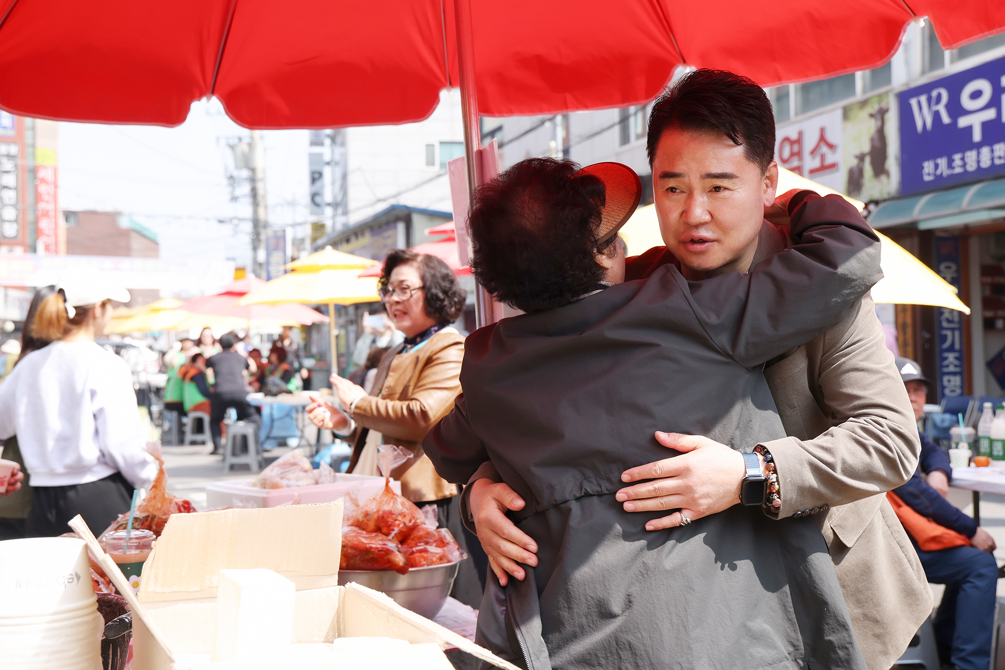 노해랑길 상점가 이웃돕기 바자회