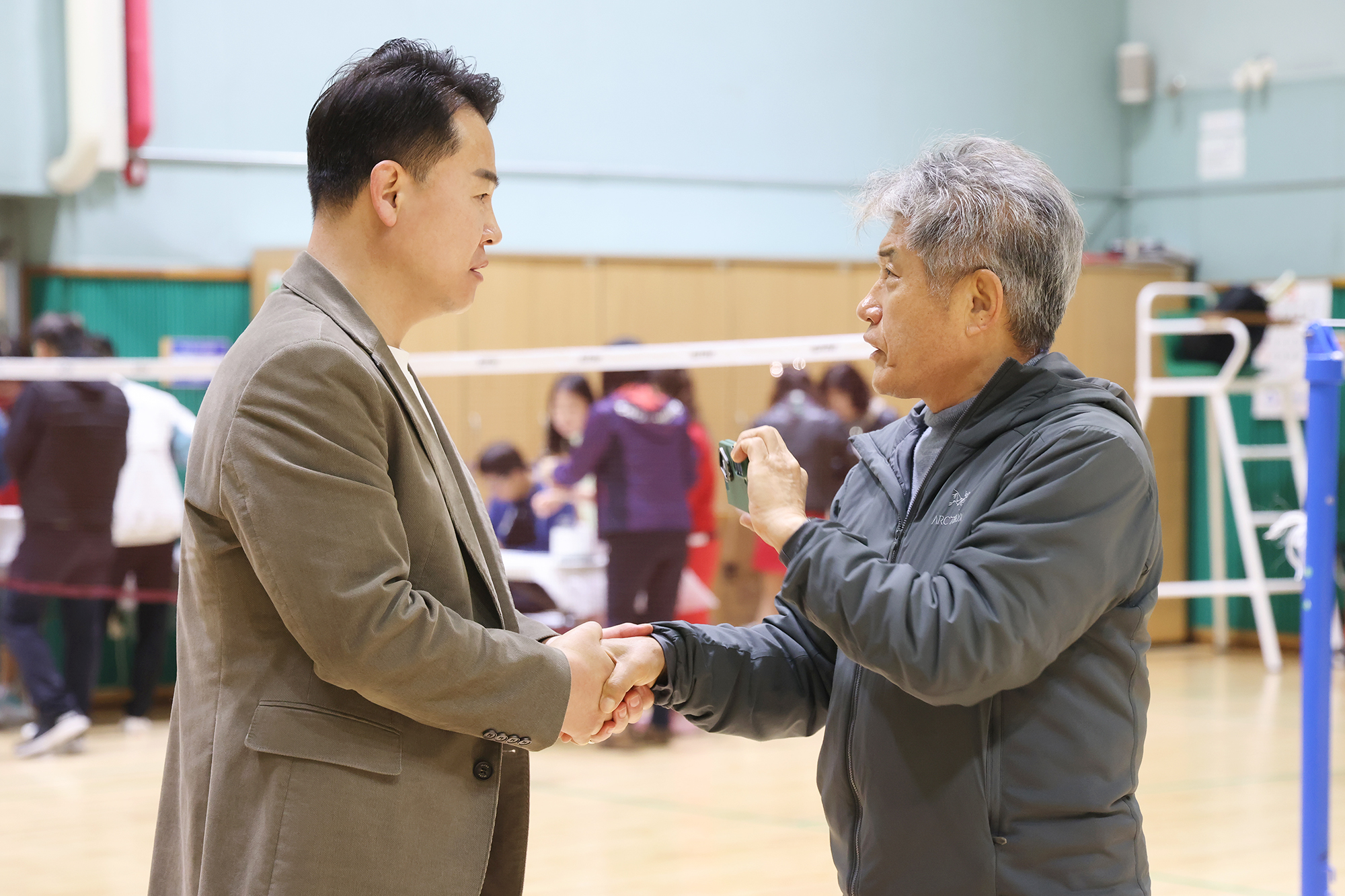 신창 배드민턴클럽 회장 이취임식
