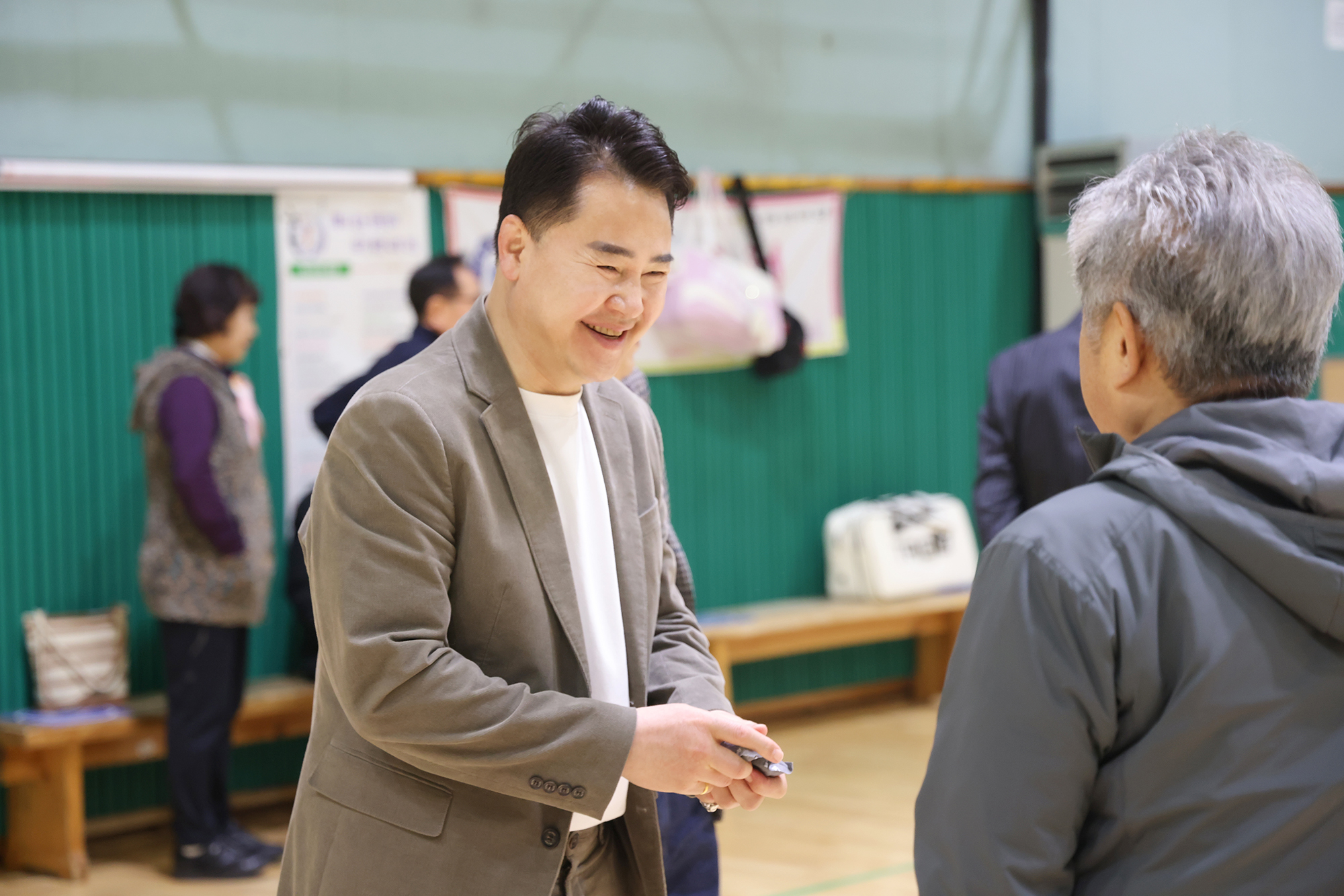 신창 배드민턴클럽 회장 이취임식