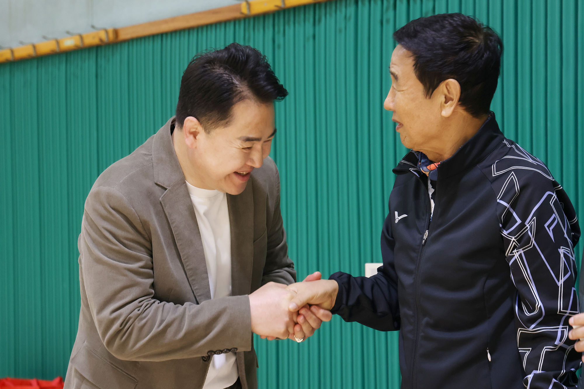 신창 배드민턴클럽 회장 이취임식