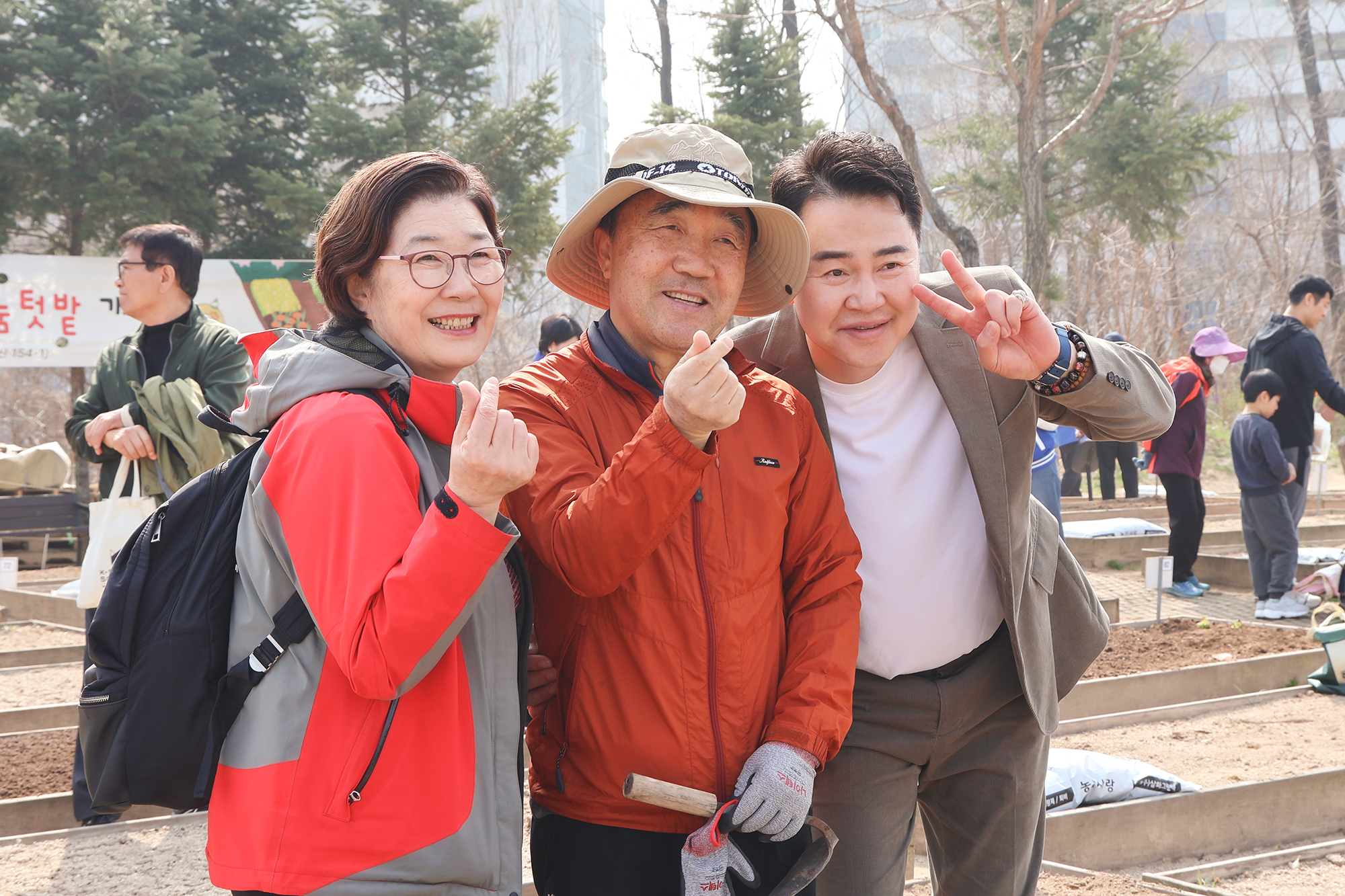 친환경 나눔텃밭 개장행사 (초안산)
