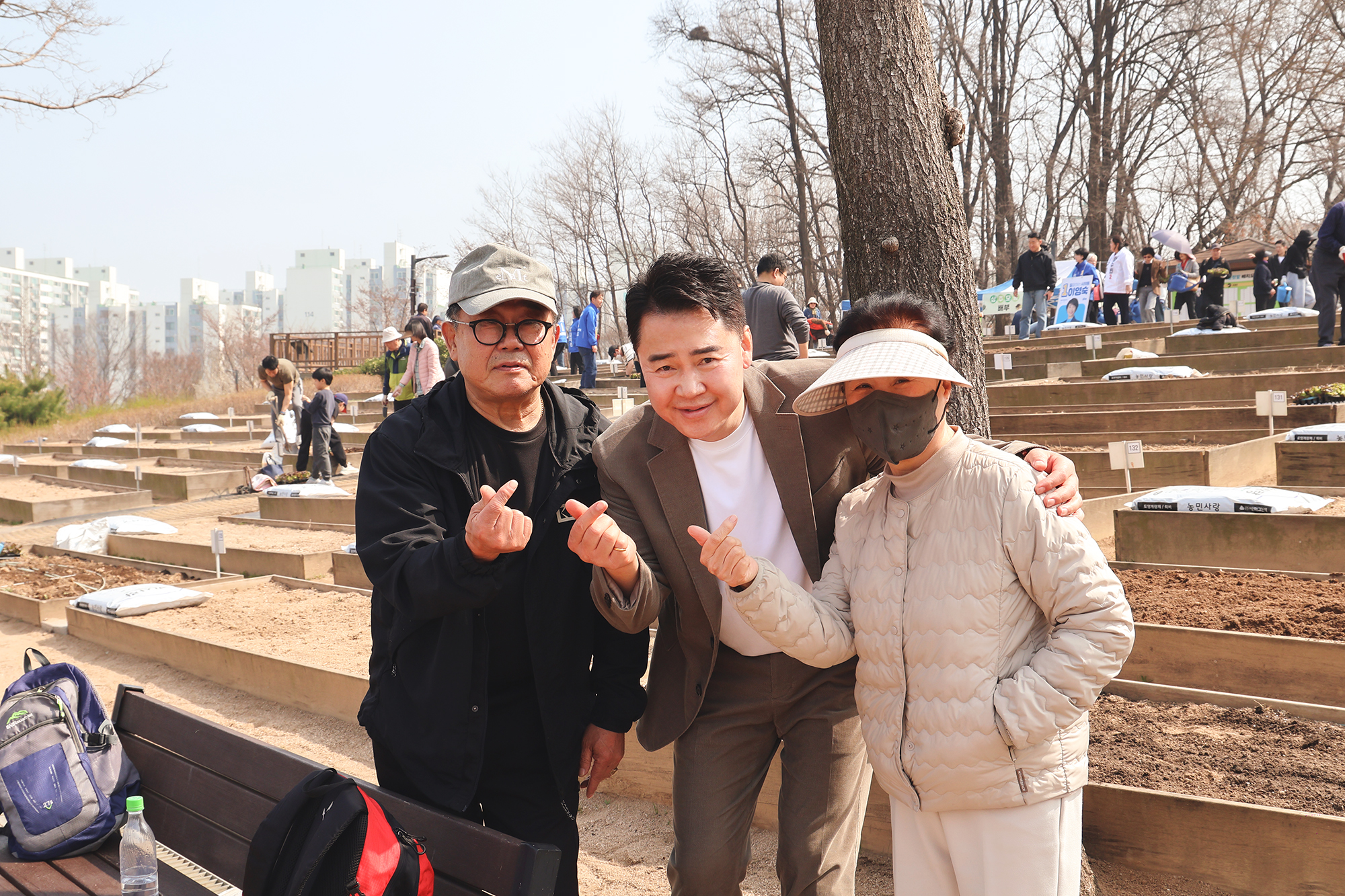친환경 나눔텃밭 개장행사 (초안산)