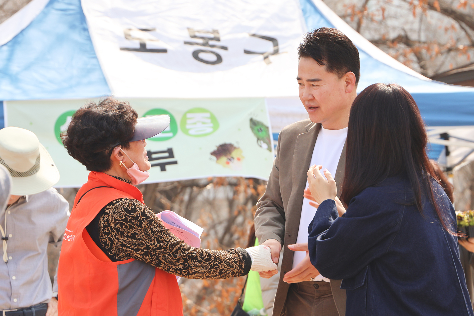 친환경 나눔텃밭 개장행사 (초안산)