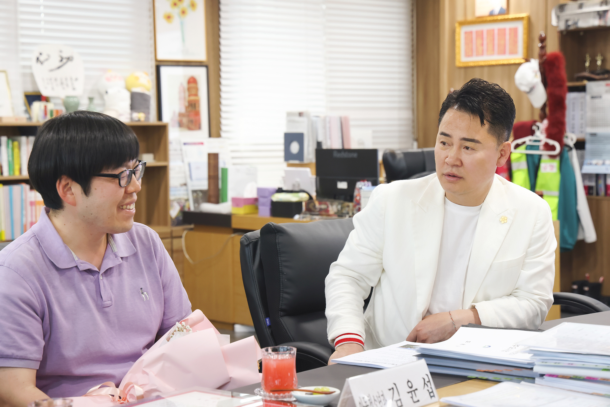 공무직원 표창장 수여식