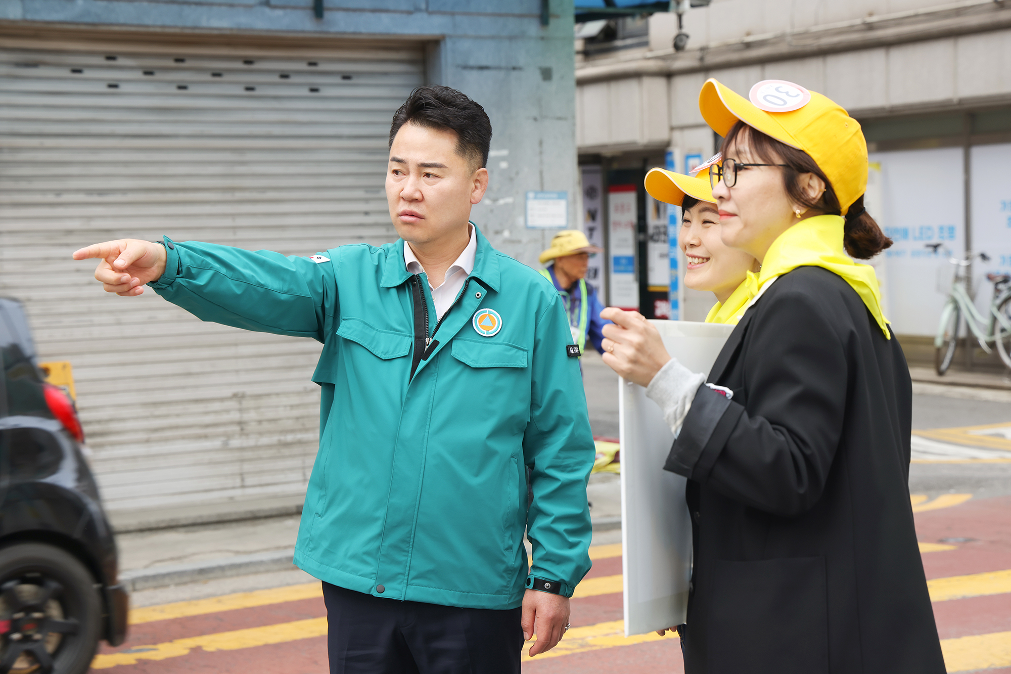 신창초 안전등교 캠페인