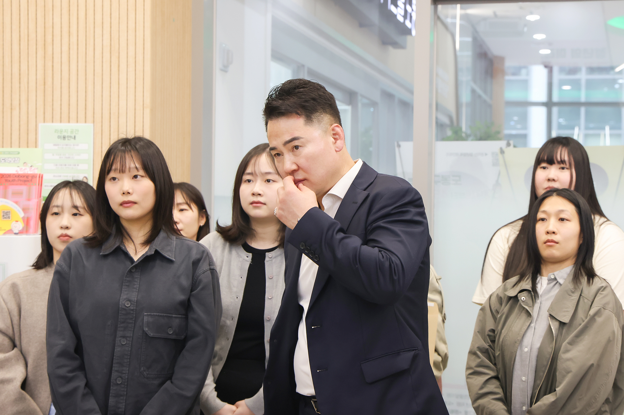 청년 인턴십 참가자 간담회