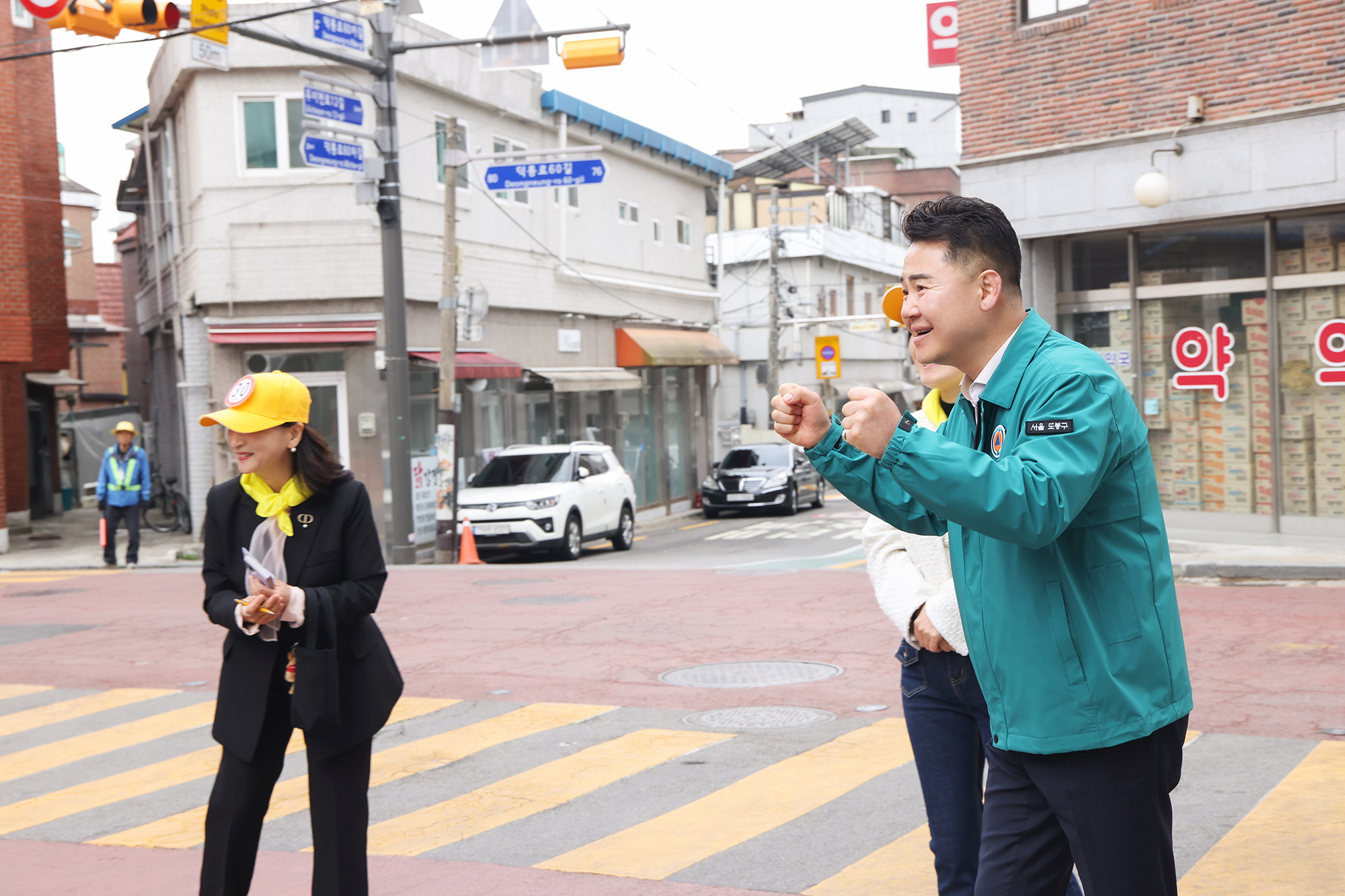 신창초 안전등교 캠페인
