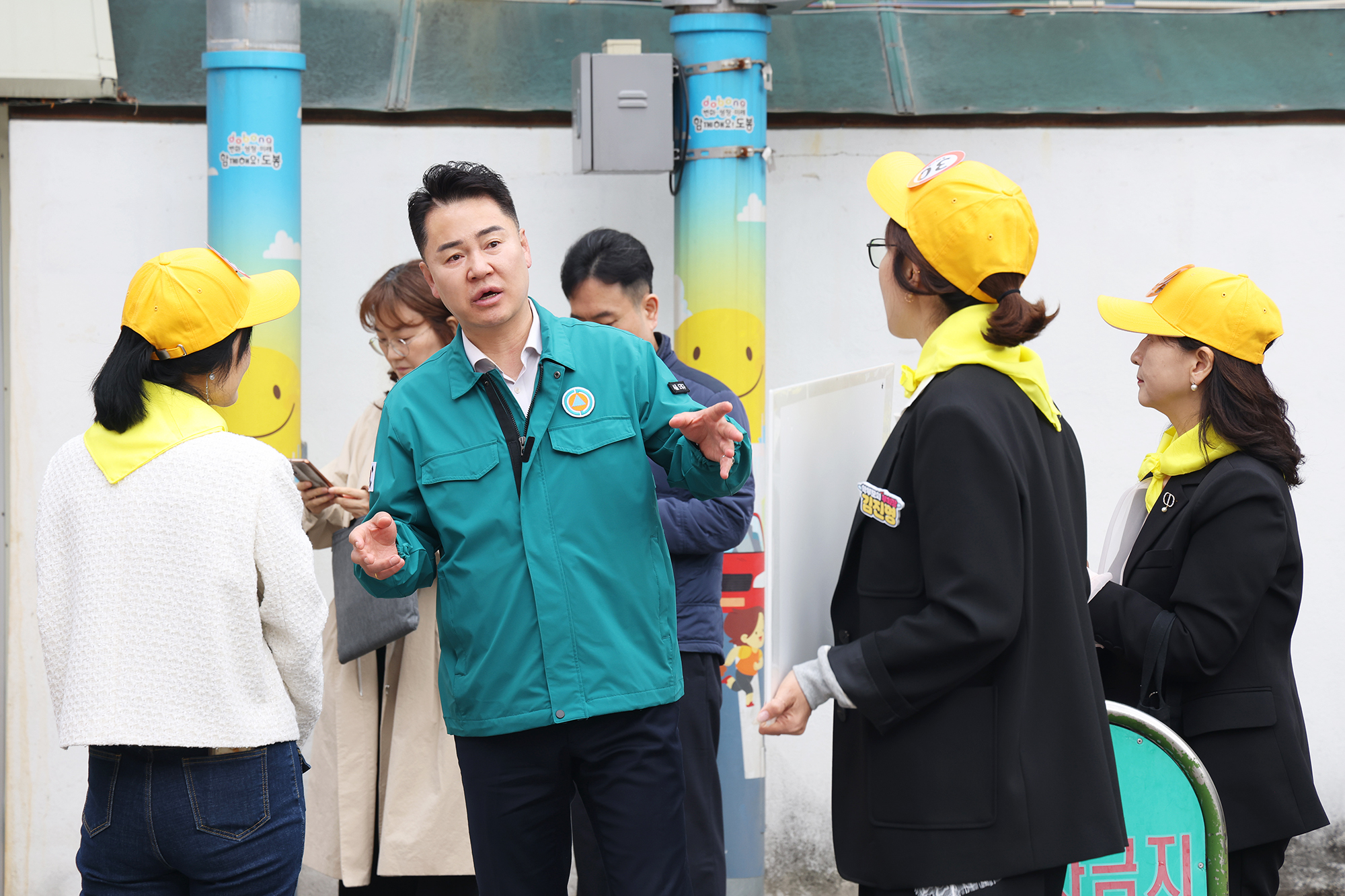 신창초 안전등교 캠페인