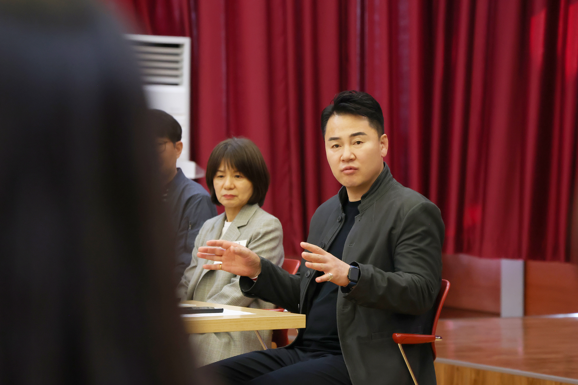 구청장과 함께 하는 직원 차담회