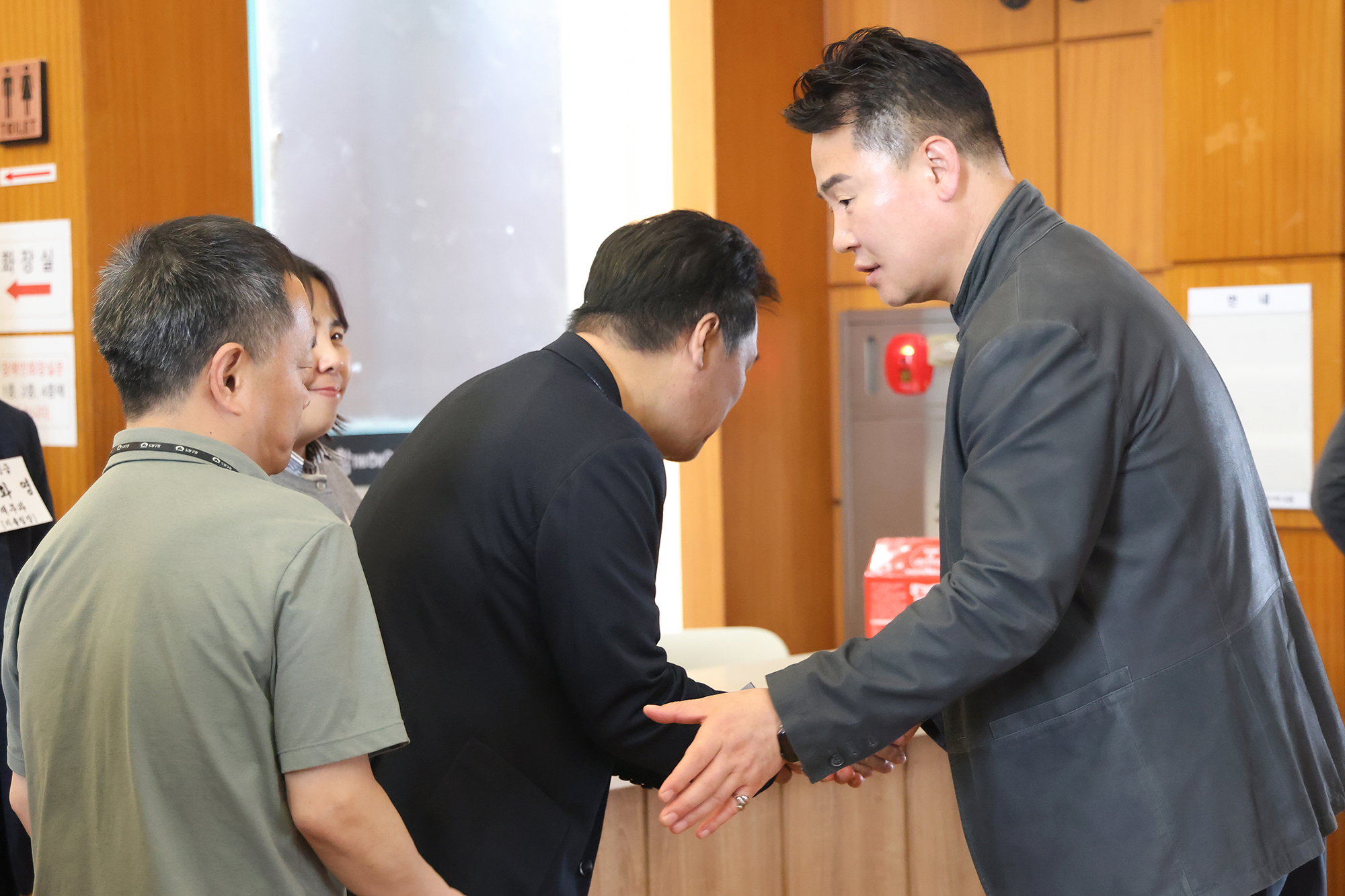 구청장과 함께 하는 직원 차담회