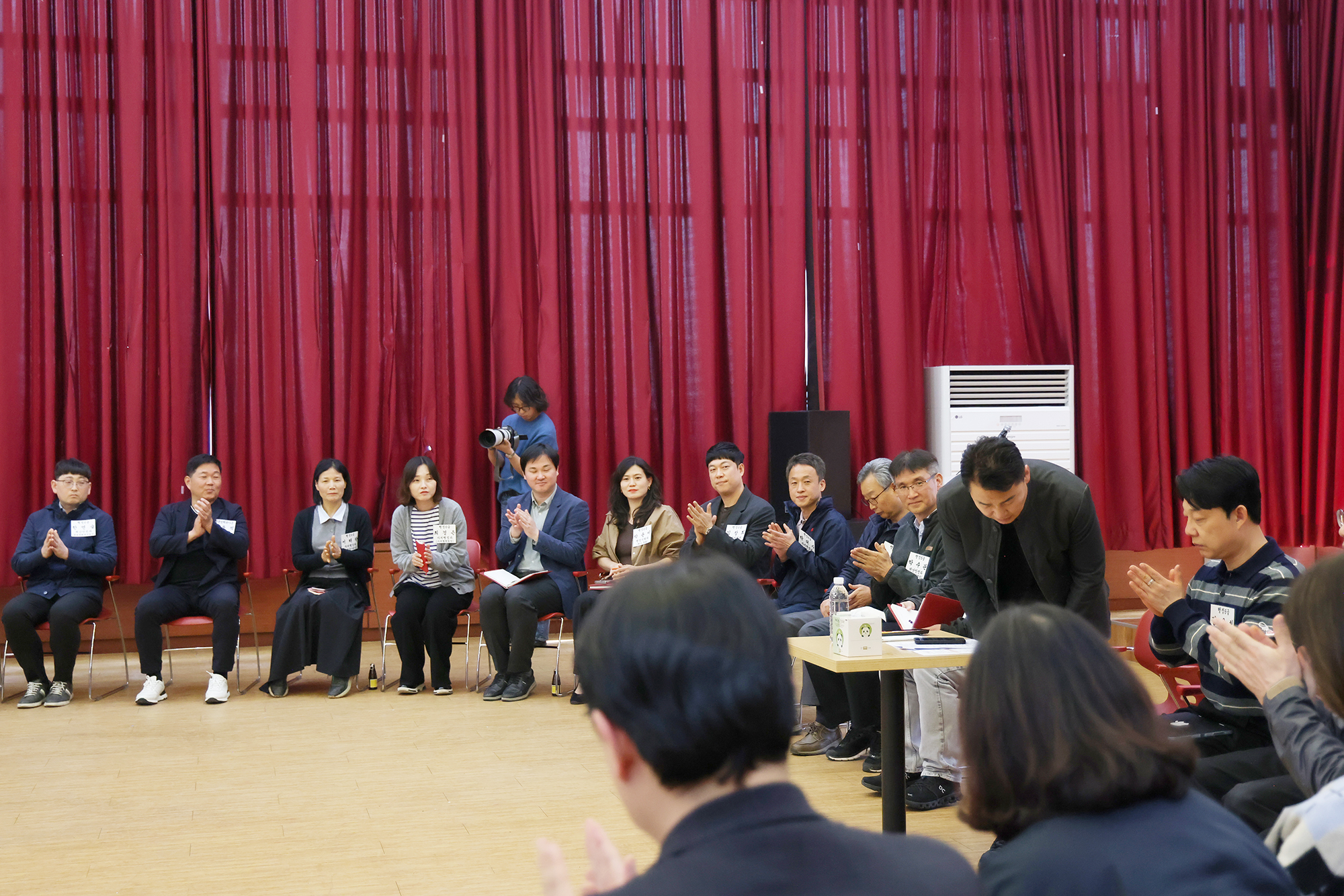 구청장과 함께 하는 직원 차담회