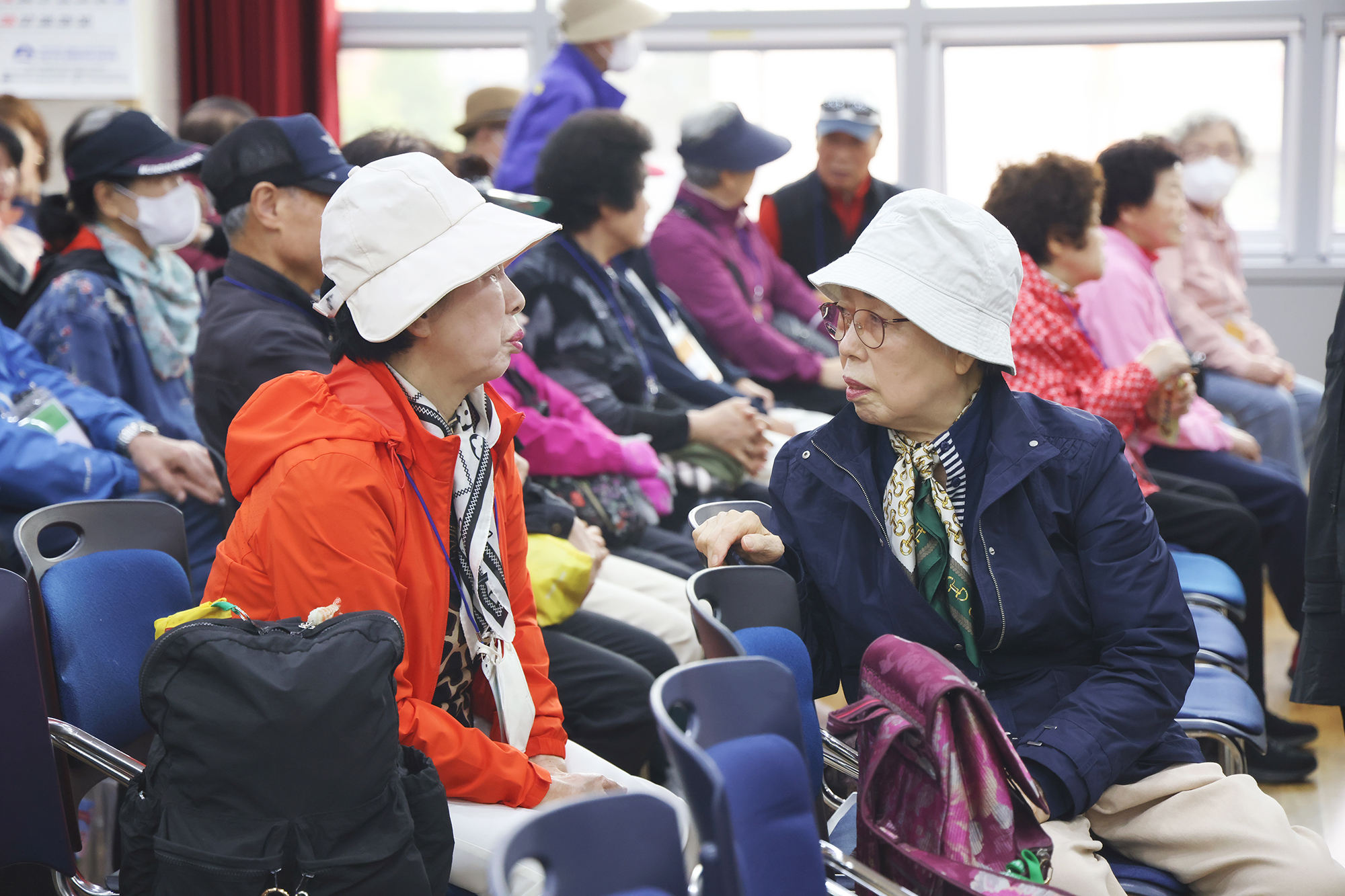 쌍문동 어르신복지관 일자리사업 참여자 문화활동 환송