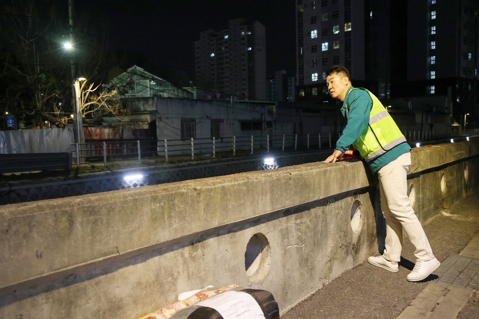 중랑천, 방학천 점등 현장점검