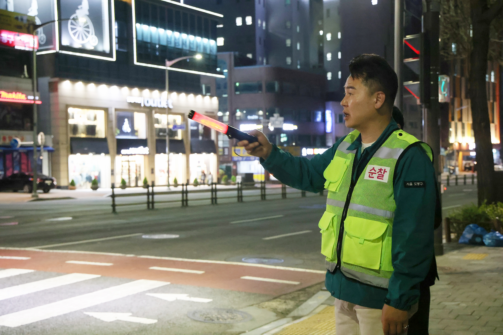 중랑천, 방학천 점등 현장점검