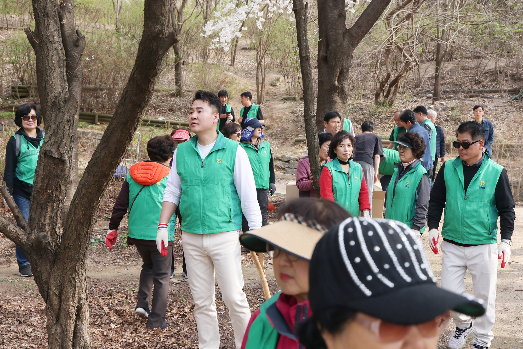 새마을운동 식목일 기념 나무심기 사업 
