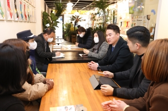 창림초등학교 학부모 간담회 및 현장방문 