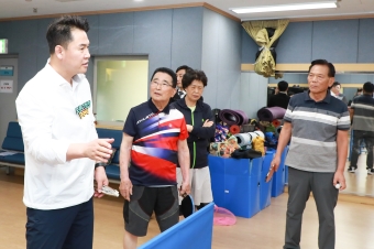 교양강좌 현장방문- 방학1동 탁구교실1