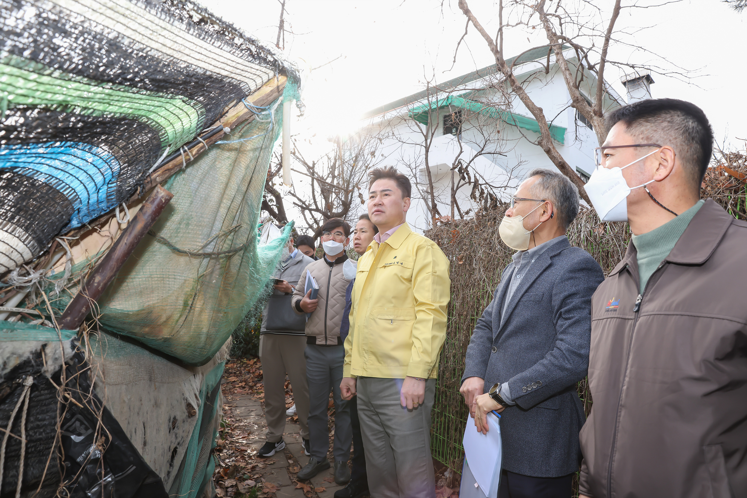 도봉산 공영주차장 및 중랑천 현장점검