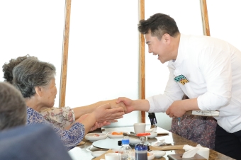 시각장애인협회 여름맞이 점심봉사 행사