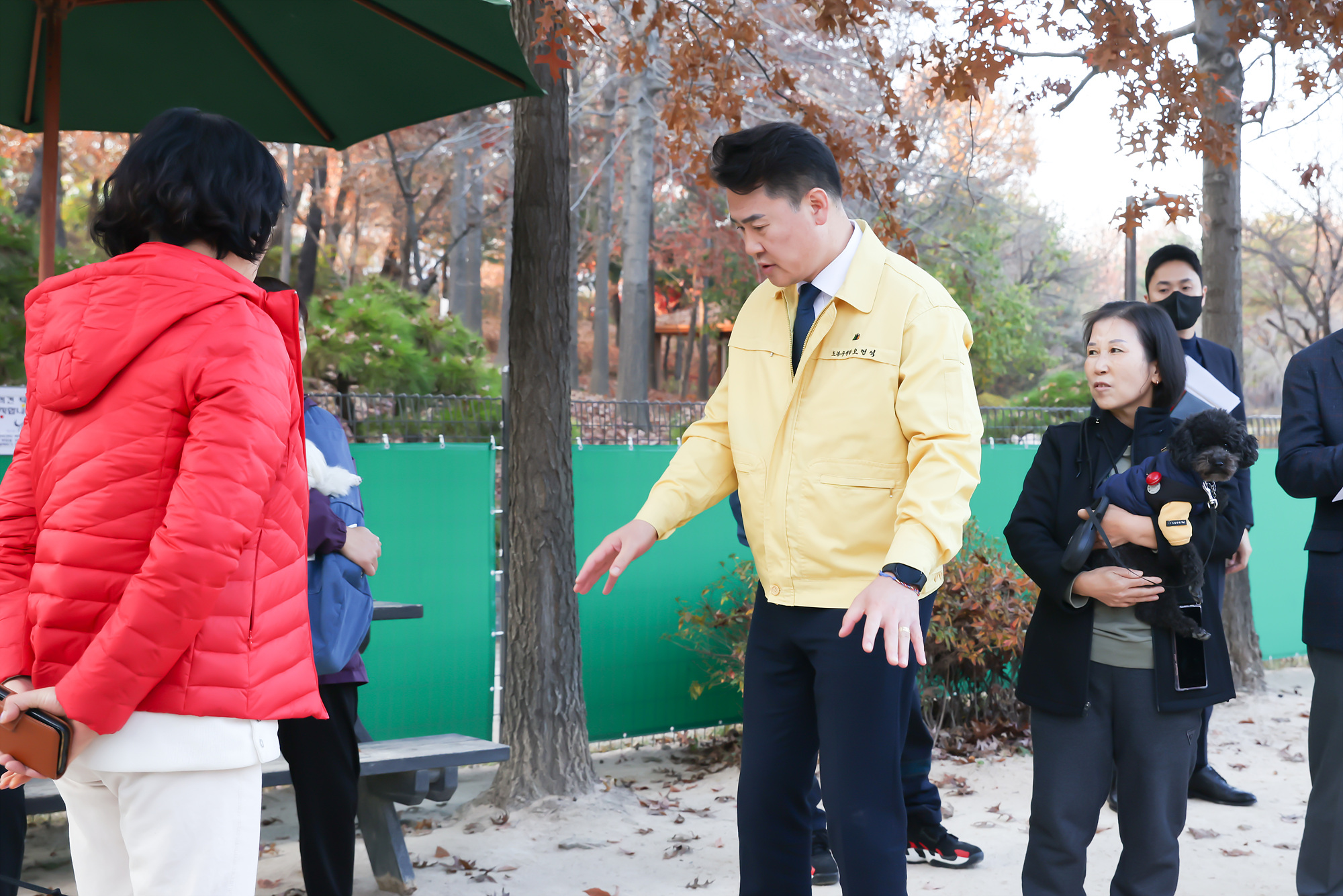 반려견놀이터 현장방문