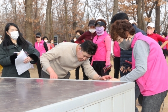 초안산 광장체조교실 현장방문