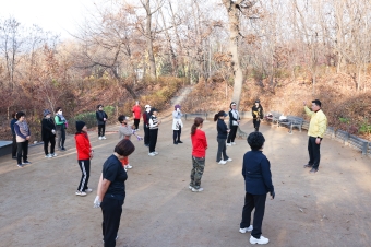 개나리 광장체조교실 현장방문