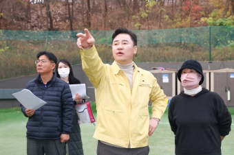 창골 광장체조교실 현장방문