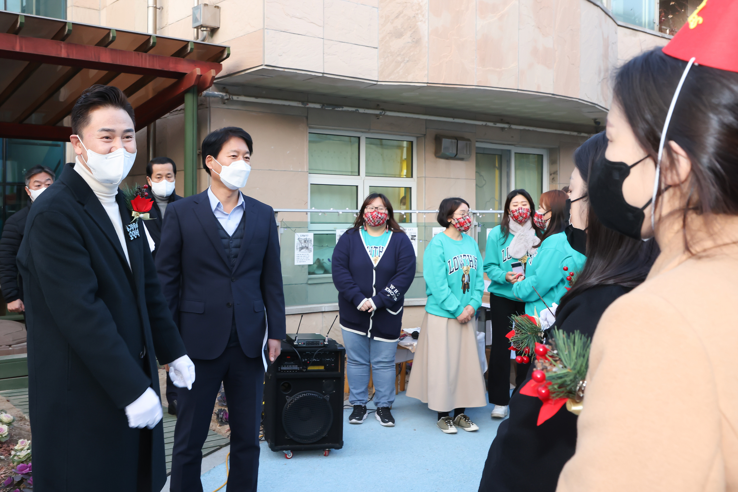 창4동 어린이집 펜스설치 준공식