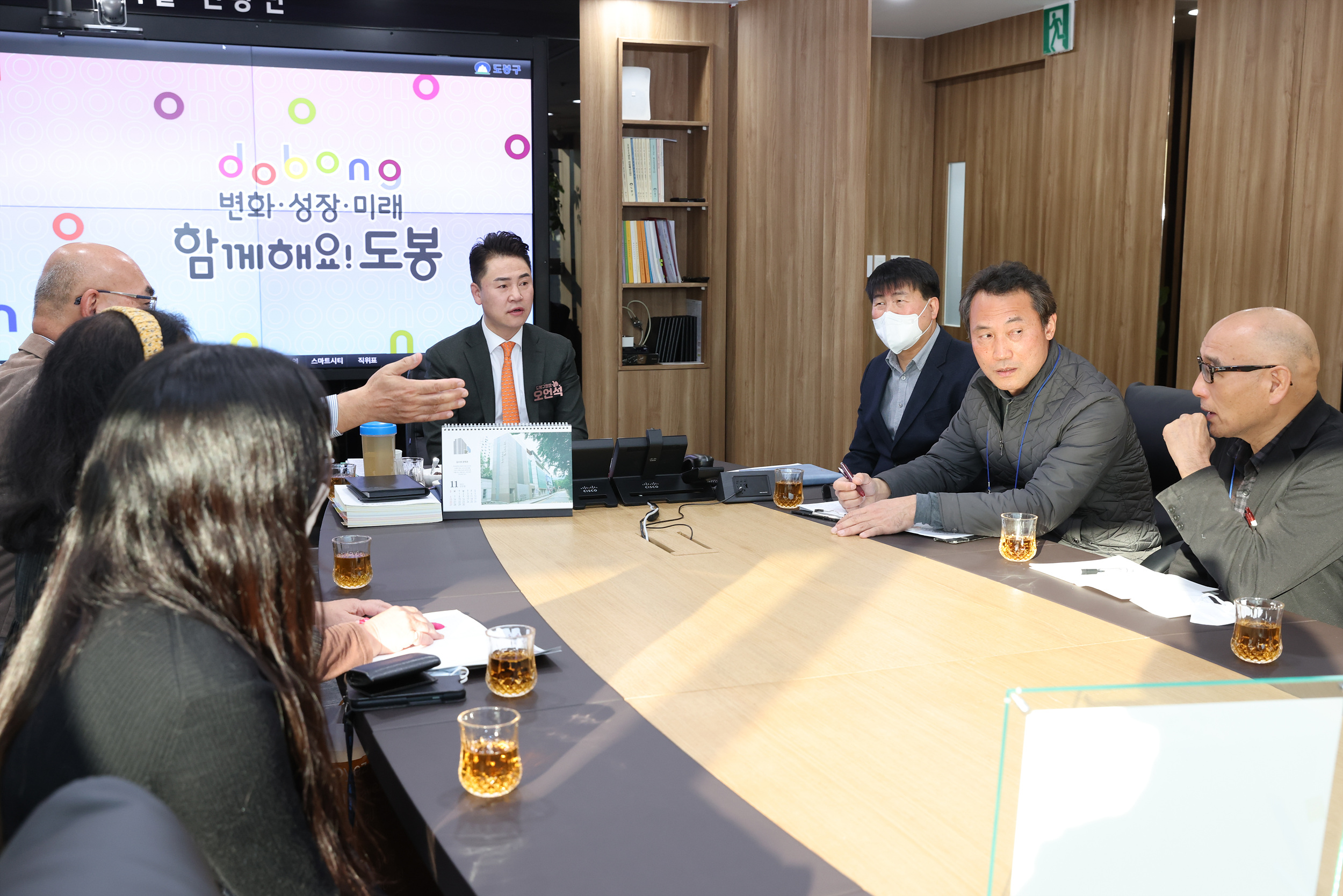 RCE기타큐슈(일본) 교류단 면담