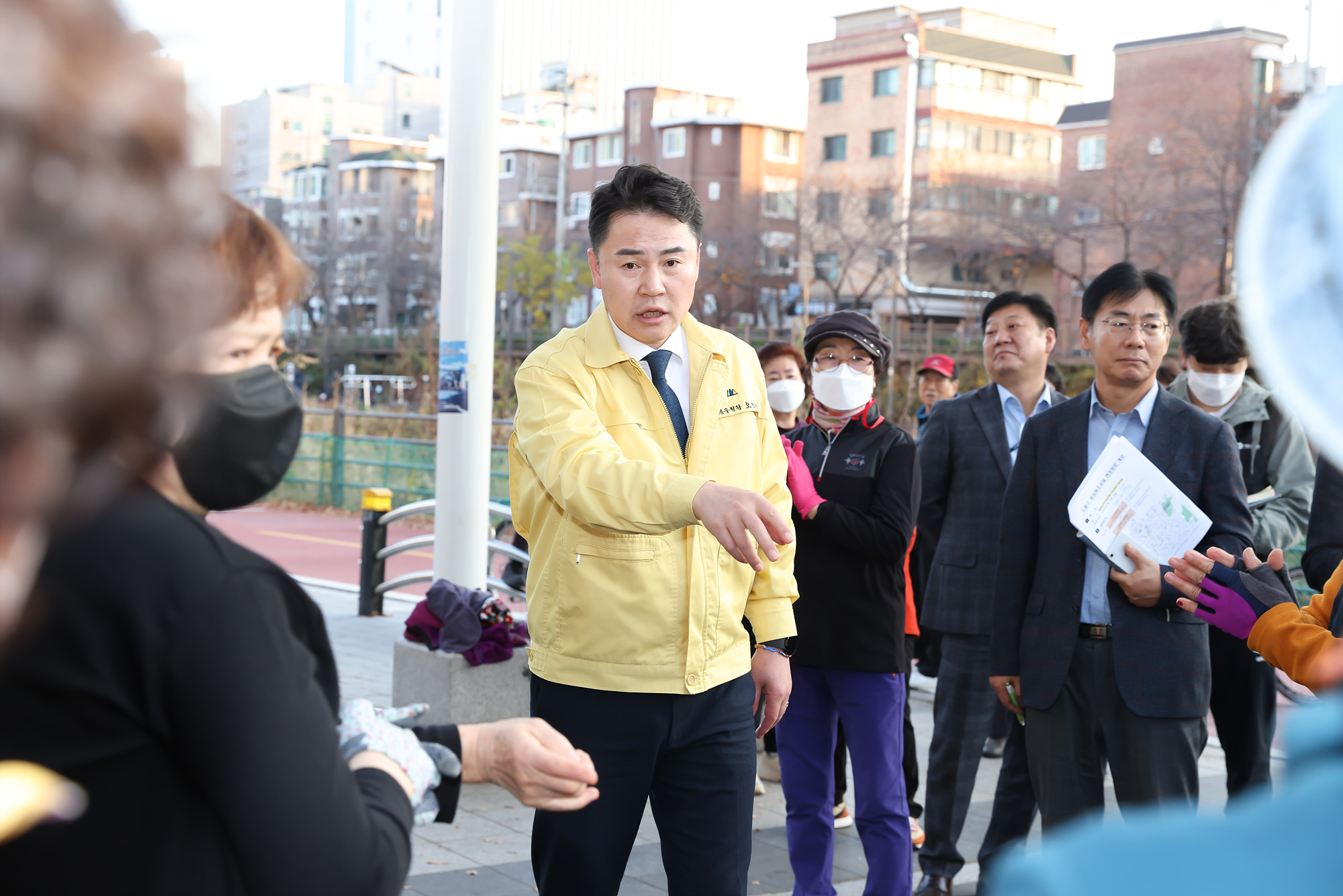 쌍문그린 광장체조교실 현장방문