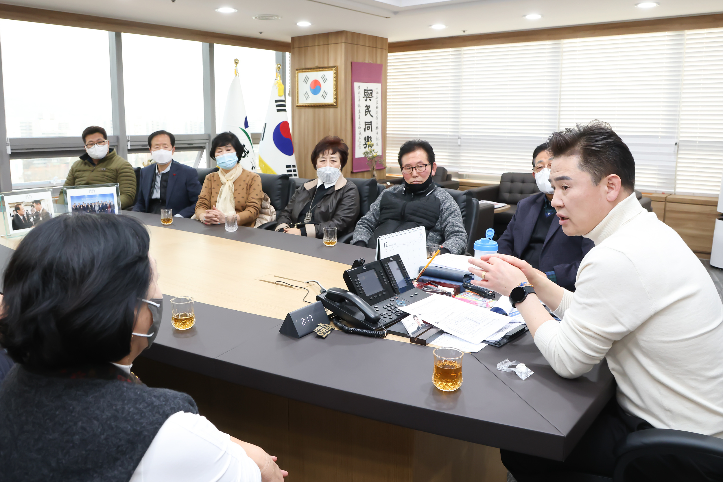 동지역사회보장협의체 간담회