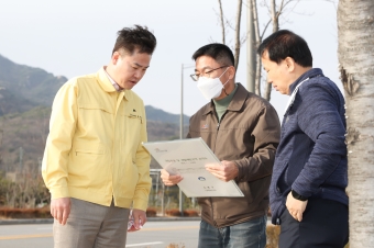 도봉산 공영주차장 및 중랑천 현장점검