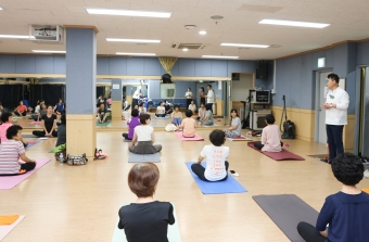 교양강좌 현장방문- 방학1동 요가