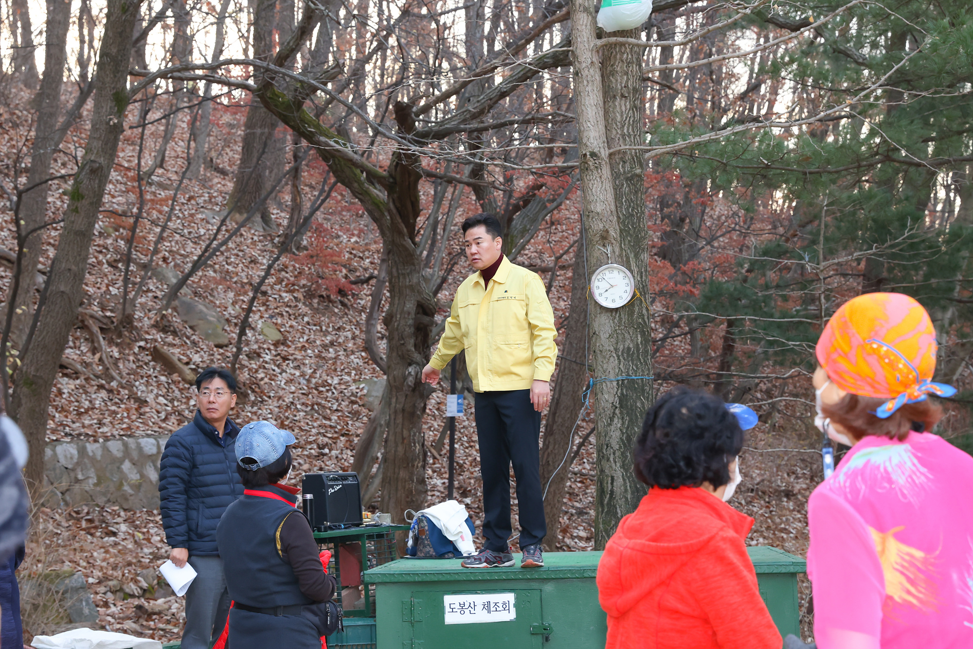 도봉산 광장체조교실 현장방문