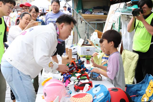 백운시장 플리마켓