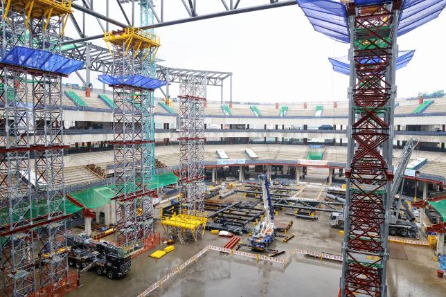 서울 아레나 복합문화시설 국무총리 현장방문