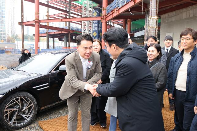 서울 아레나 복합문화시설 국무총리 현장방문