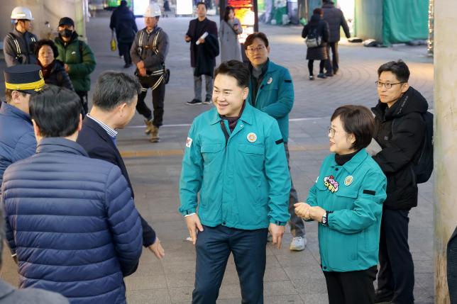 창동역 북측 환승통로 라운딩