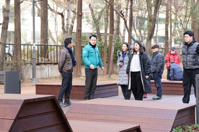 발바닥공원 재정비사업 현장방문