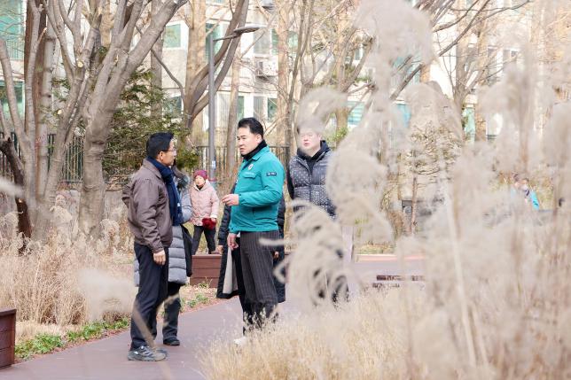 발바닥공원 재정비사업 현장방문