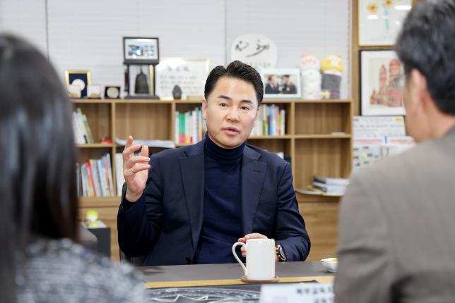 북부교육지원청 교육장 차담회 해당 이미지 입니다
