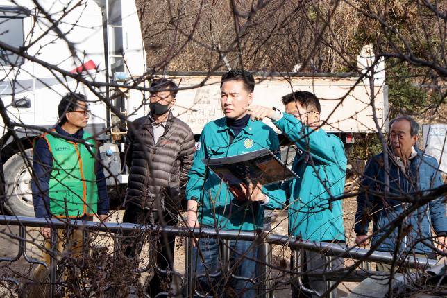산불 예방, 해빙기 안전 점검 해당 이미지 입니다