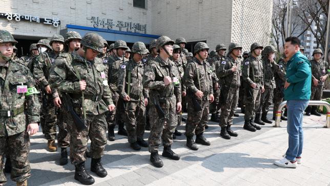 창4동 예비군 작계 훈련 해당 이미지 입니다