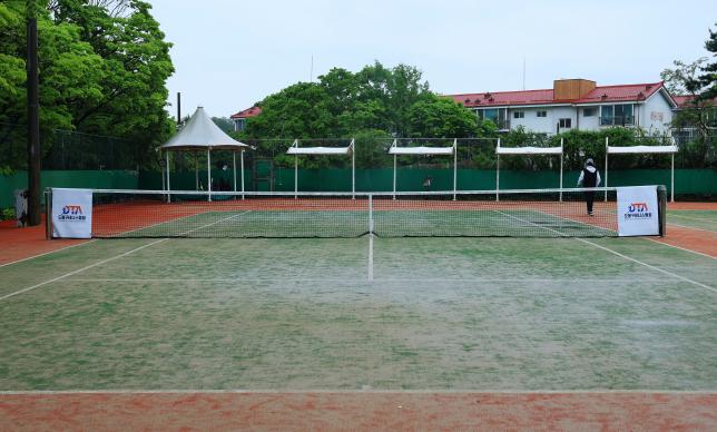 창골 테니스장 인조잔디 재개장