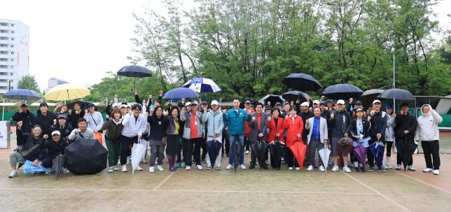 창골 테니스장 인조잔디 재개장